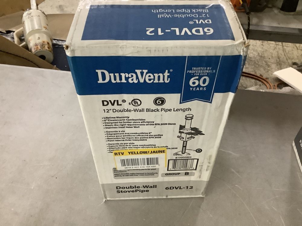Lot of DuraVent DuraBlack StovePipes - Image 6 - Lot 447JF