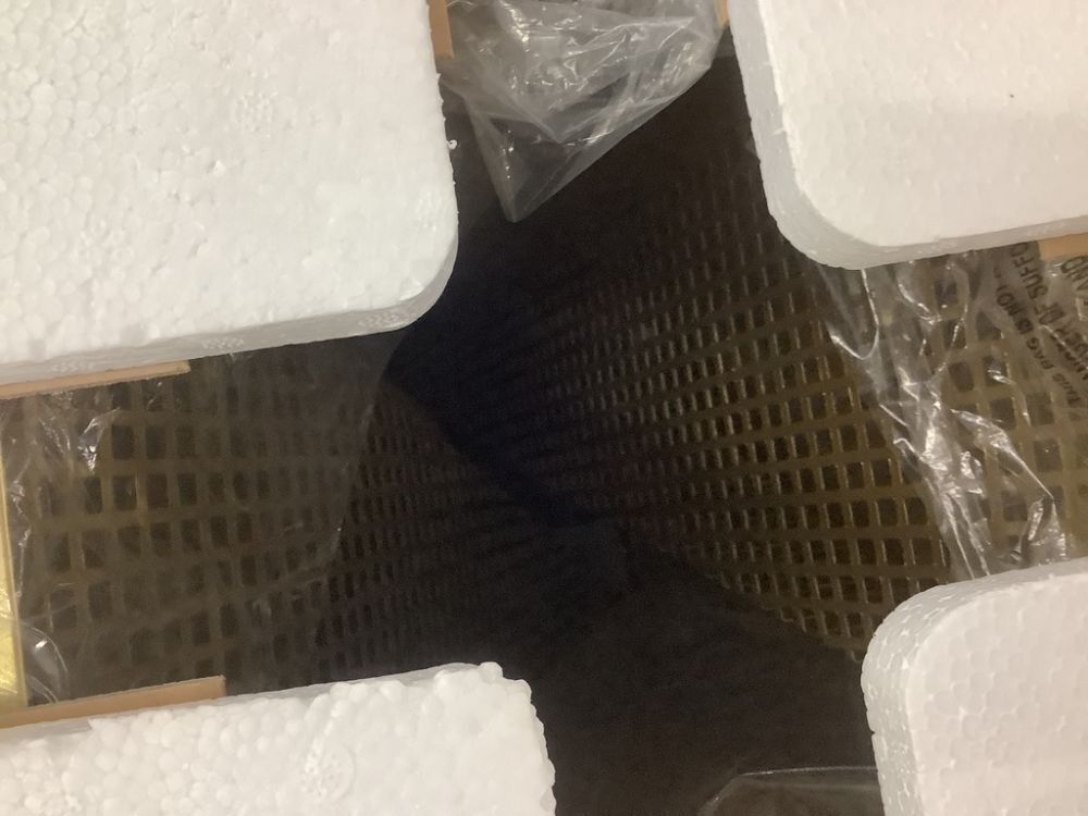 Kate and Laurel Elita 9.6 in W Rustic Brown Square MidCentury Wood and Metal End Table - Image 3 - Lot 448JF