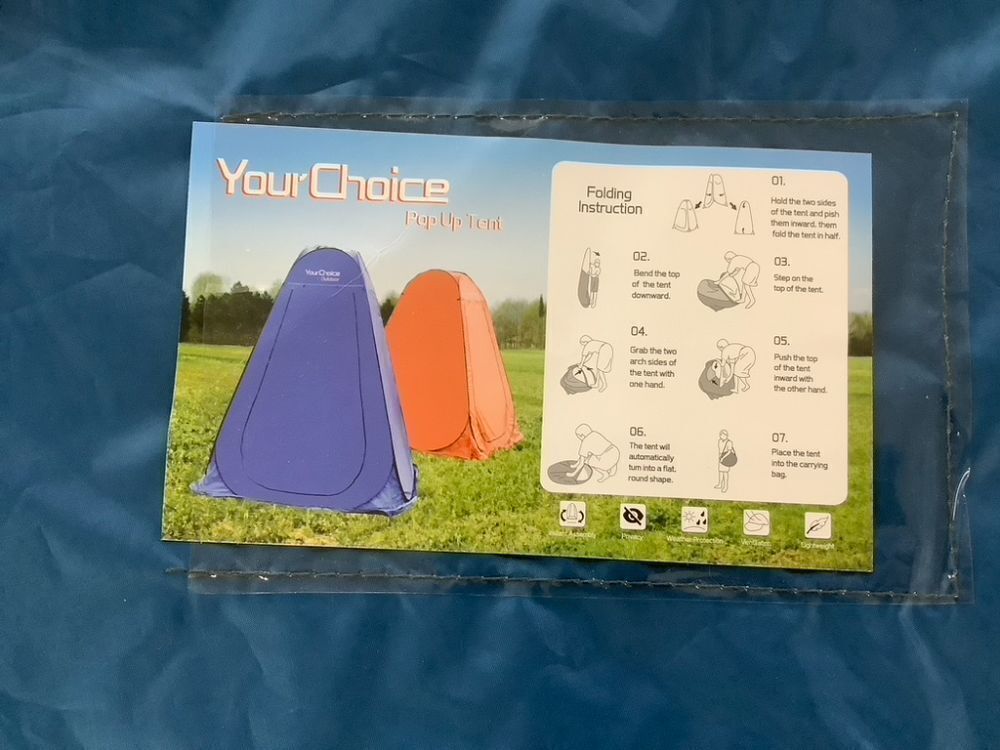 Your Choice Pop Up Privacy Tent - Image 3 - Lot 456JF