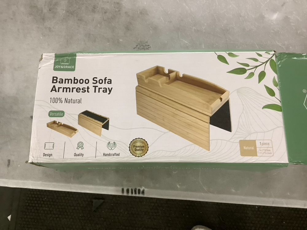 Joy&Grace Couch Cup Holder Armrest Tray - Image 2 - Lot 458JF