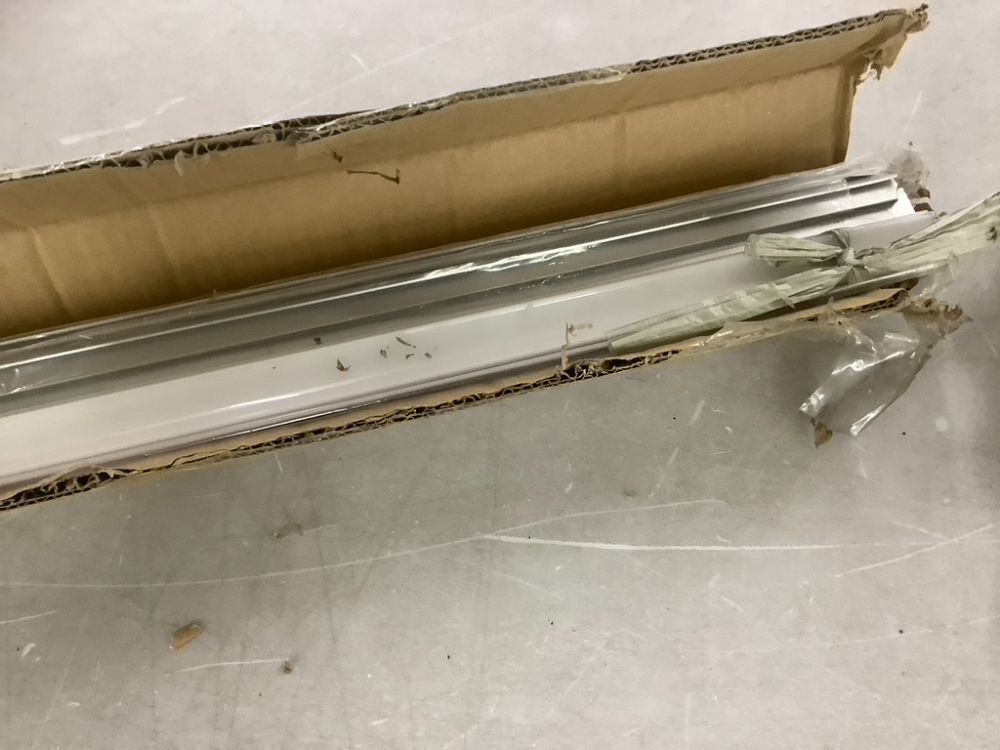 10-Pack 6.6ft V Shape LED Aluminum Channel System with Milky Cover, End Caps and Mounting Clips - Image 2 - Lot 459JF