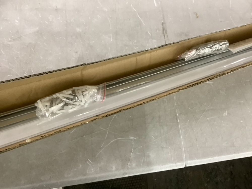 10-Pack 6.6ft V Shape LED Aluminum Channel System with Milky Cover, End Caps and Mounting Clips - Image 4 - Lot 459JF