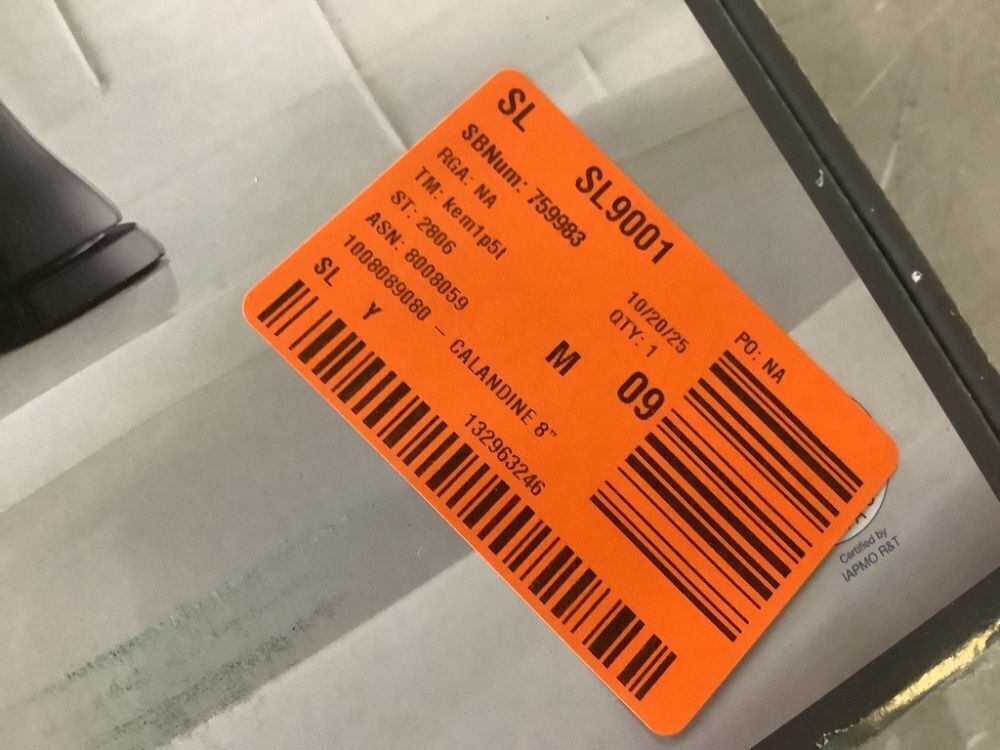 Glacier Bay Calandine 8 in. Widespread 2-Handle Bathroom Faucet in Matte Black - Image 4 - Lot 532JF