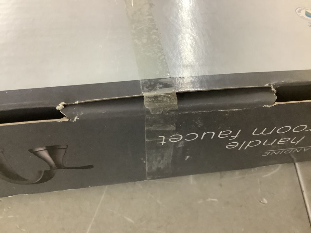 Glacier Bay Calandine 8 in. Widespread 2-Handle Bathroom Faucet in Matte Black - Image 6 - Lot 532JF