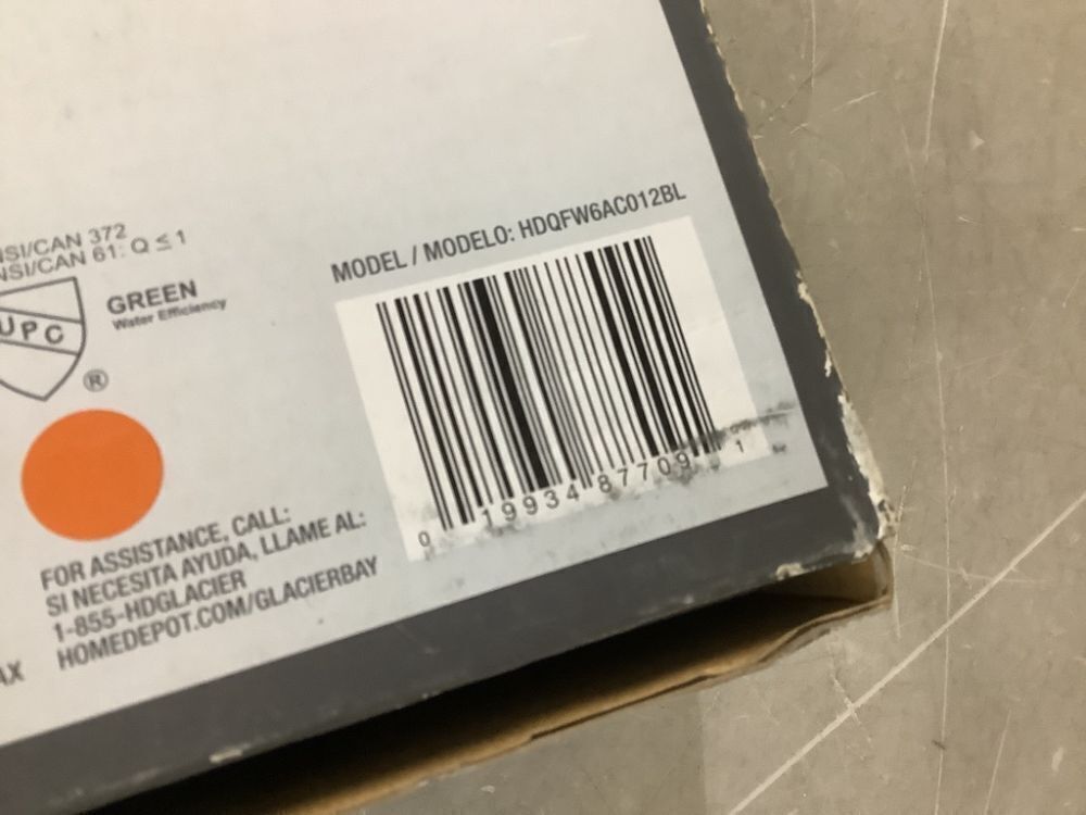 Glacier Bay Calandine 8 in. Widespread 2-Handle Bathroom Faucet in Matte Black - Image 7 - Lot 532JF