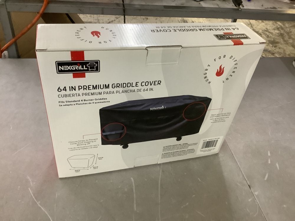 Nexgrill 64 in. Premium Griddle Cover - Image 3 - Lot 538JF