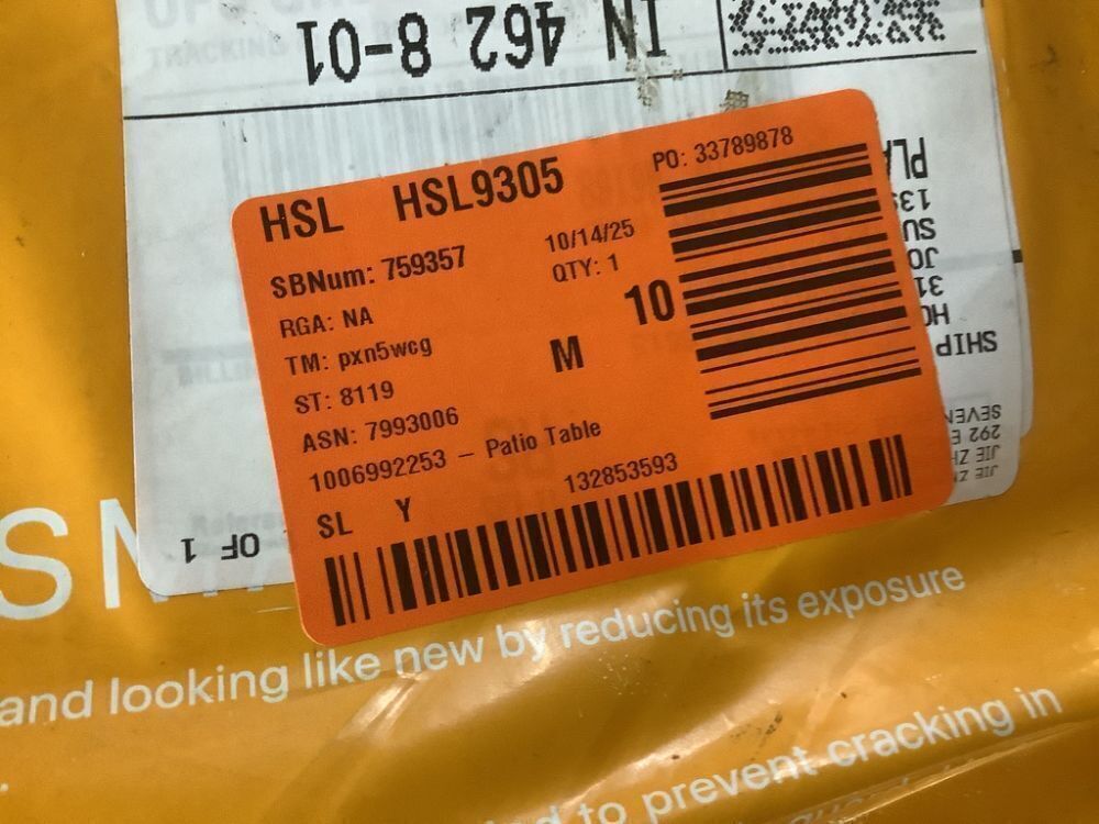 KHOMO GEAR Patio Table and Chair Set Cover - Image 3 - Lot 545JF