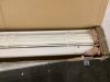 2.5" Cordless Faux Wood Blinds, White, 48.5" x 48" - Thumbnail 2