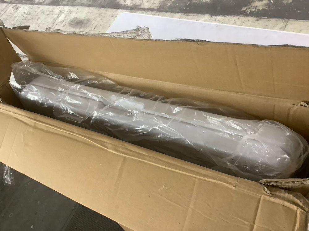 Portable Folding Plastic Dining Table w/ Handle, Lock - 8ft - Image 2 - Lot 554