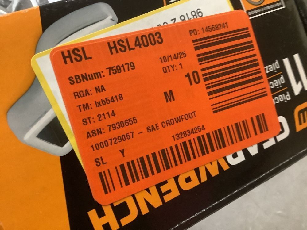 GEARWRENCH SAE Crowfoot Wrench Set (11-Piece) - Image 6 - Lot 632JF