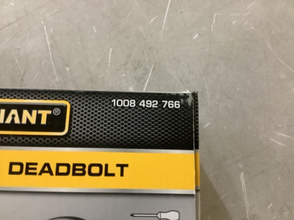 Defiant Single Cylinder Castle Electronic Deadbolt Satin Nickel with Biometric Fingerprint and Keypad - Image 3 - Lot 638JF