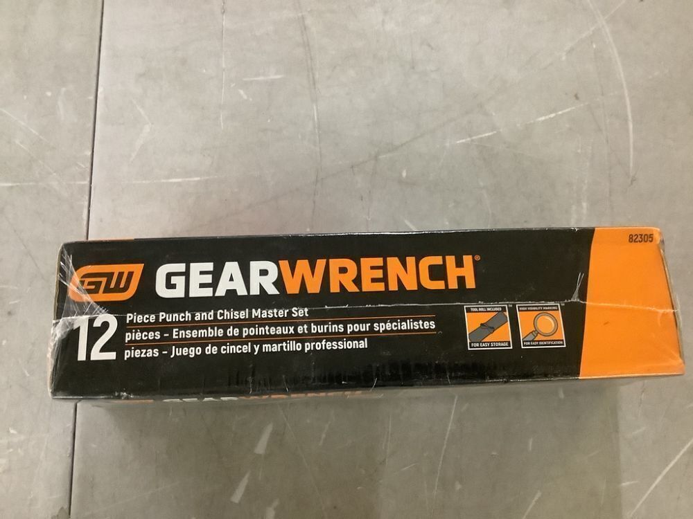 GEARWRENCH Punch and Chisel Set (12-Piece) - Image 2 - Lot 640JF