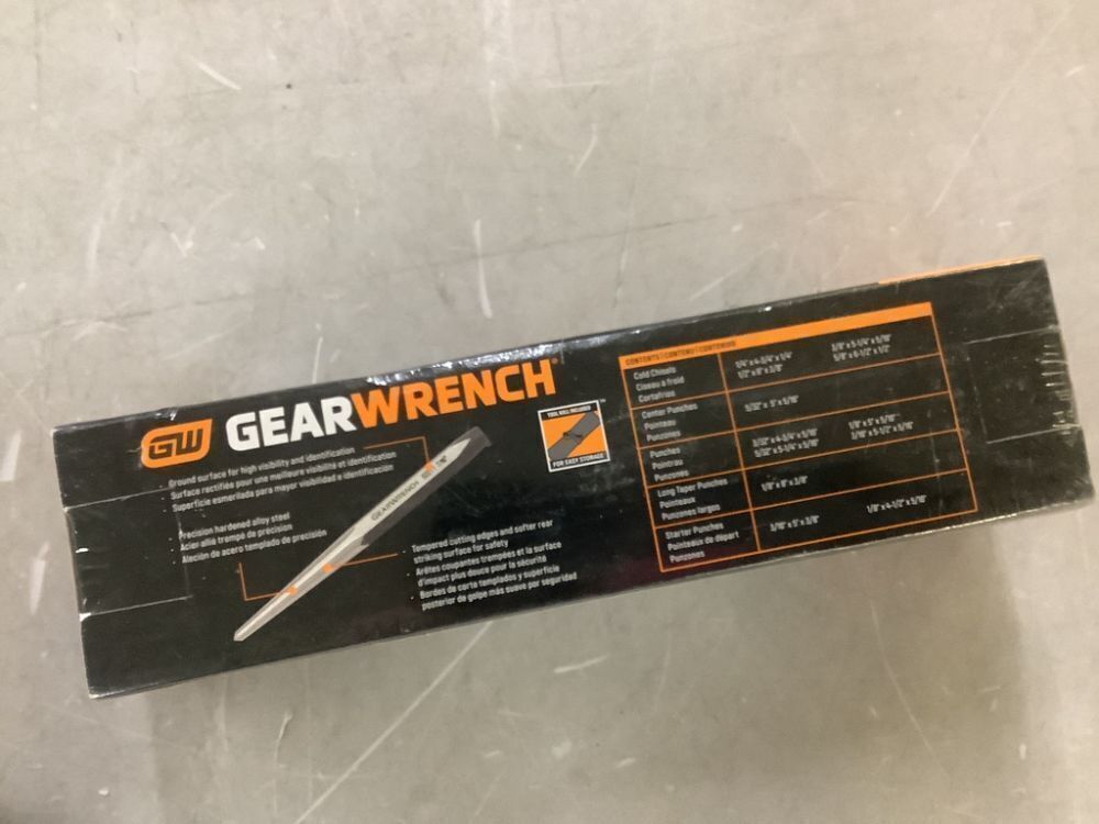 GEARWRENCH Punch and Chisel Set (12-Piece) - Image 4 - Lot 640JF