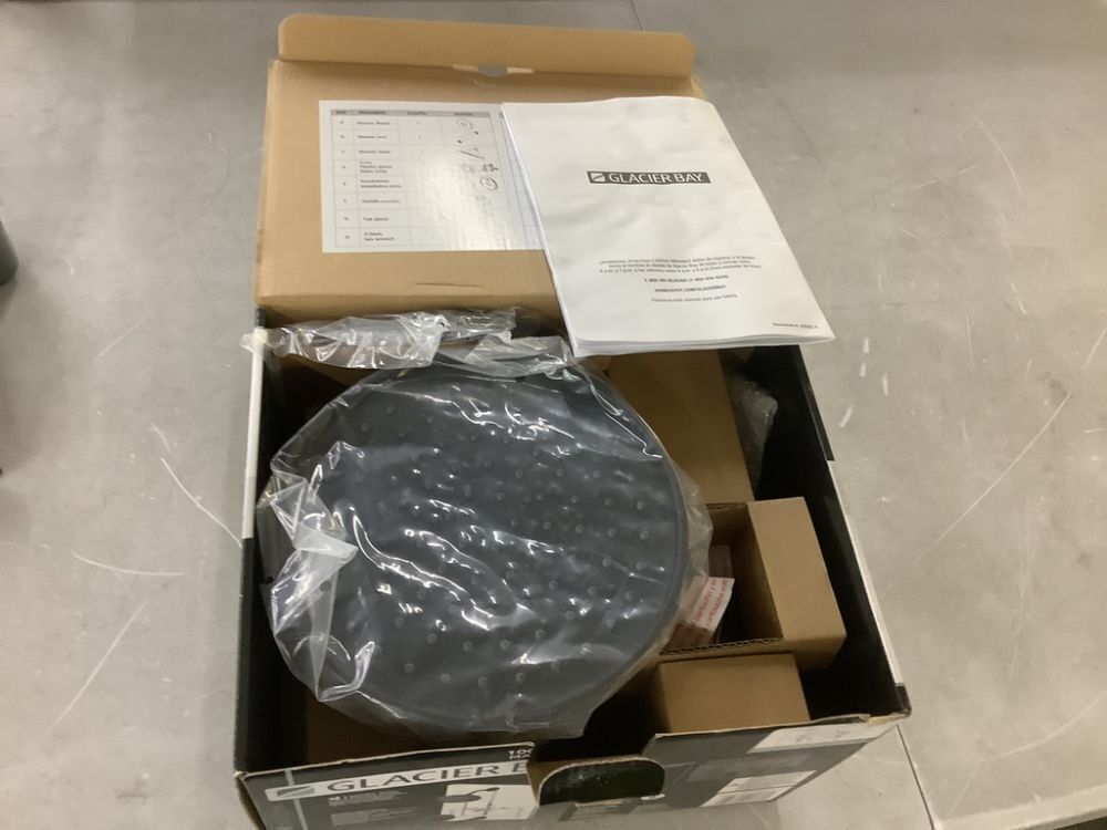 Glacier Bay Oswell Single Handle 1-Spray Tub and Shower Faucet 1.8 GPM in Matte Black - Image 2 - Lot 646JF