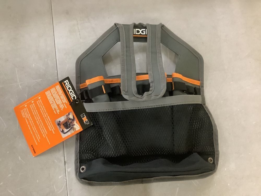RIGID NXT Accessory Storage Bag Organizer VT1000 Shop Vacuum Attachment for Select RIDGID NXT Wet Dry Vacs - Image 2 - Lot 648JF