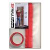 ZipWall 4 ft. x 7.5 ft Adhesive Zippers Standard Dust Barrier Door Kit with Double-Sided Tape and 2-Flap Hooks - Thumbnail 1