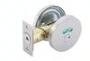 Universal Hardware Occupancy Indicator Deadbolt, Non-handed, Adjustable Backset, Satin Chrome Finish - Thumbnail 1