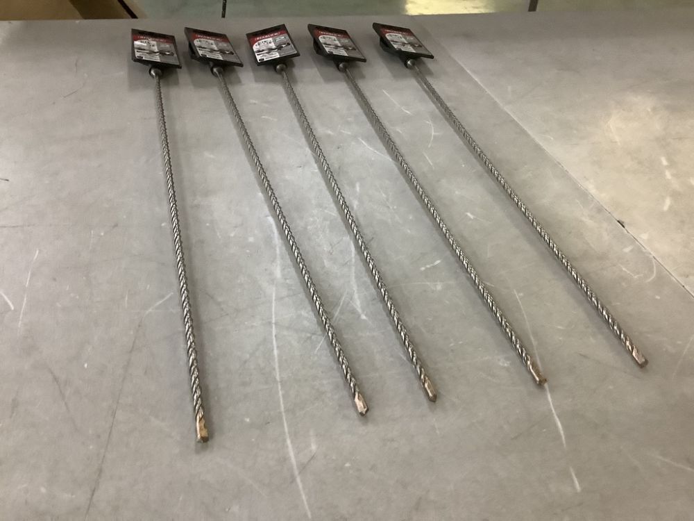 Lot of (5) DIABLO 3/16 in. x 16 in. x 18 in. SDS-Plus 2-Cutter Carbide-Tipped Hammer Drill Bit - Image 2 - Lot 746JF