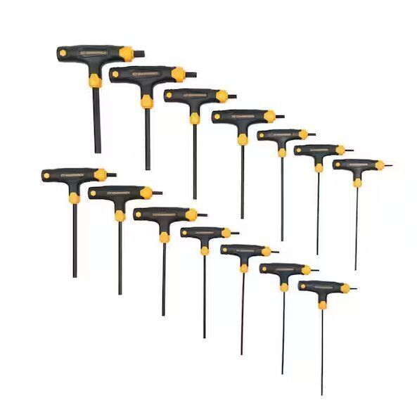 GEARWRENCH SAE & Metric T-Handle Hex Key Set (14-Piece) - Image 1 - Lot 749JF