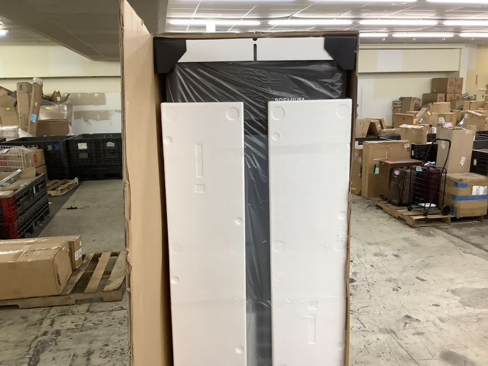 Premium LEVELLA 9.0 cu. ft. Commercial Upright Display Refrigerator Glass Door Beverage Cooler in Silver - Image 4 - Lot 11JF