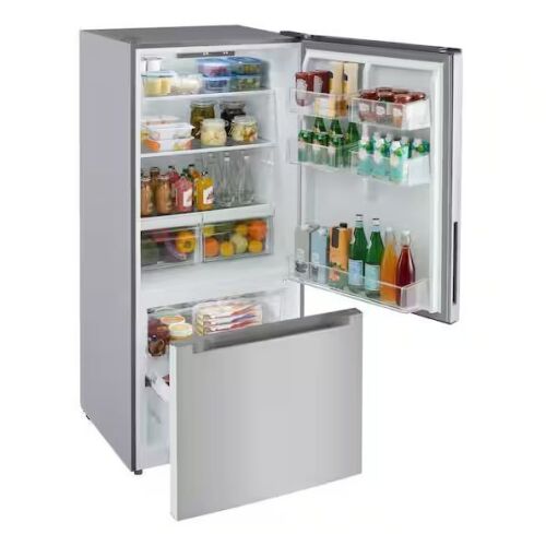 Vissani 18.7 cu. ft. Bottom Freezer Refrigerator in Stainless Steel - Lot 13JF