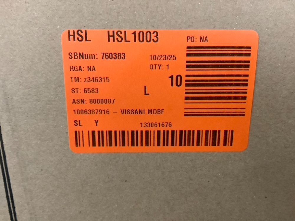 Vissani 18.7 cu. ft. Bottom Freezer Refrigerator in Stainless Steel - Image 9 - Lot 13JF