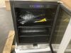 SOZT 23.4 in. Single Zone 180-Cans Beverage Cooler With 3 Removable Shelves, Built-in Blue Light, Stainless Steel - Thumbnail 6