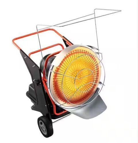 70000 BTU Radiant Kerosene Diesel Heater, Adjustable Temperature and Handle - Lot 20JF