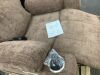 Boyel Living Brown Chenille Fabric Electric Lift Recliner Chairs Power Recliner Chair with USB Port Cup Holder and Storage Pocket - Thumbnail 3