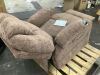 Boyel Living Brown Chenille Fabric Electric Lift Recliner Chairs Power Recliner Chair with USB Port Cup Holder and Storage Pocket - Thumbnail 4