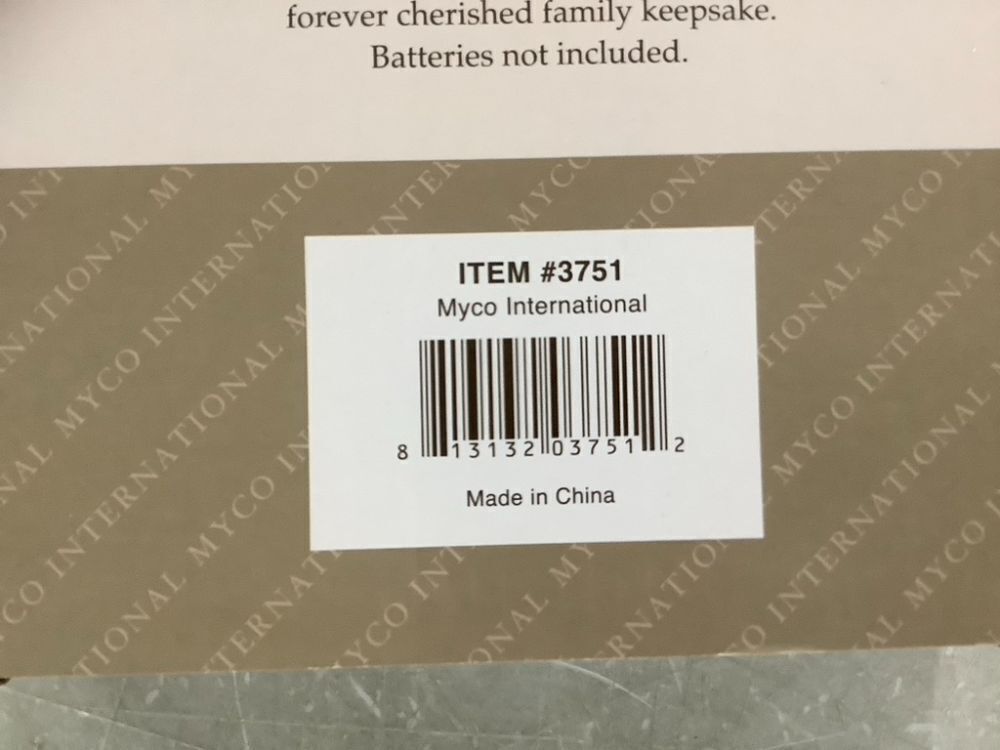 Pallet of Lighted Wooden Nativity Block Word Sign - 600 Total - Image 6 - Lot 56