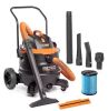 RIDGID 16 Gal. 7.0 Peak HP NXT Power Shop Vacuum HD1900 Wet Dry Vac with Cart, Fine Dust Filter, Pro Hose and Accessories - Thumbnail 1