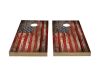 PureBond Vintage Flag Wood Cornhole Set - Thumbnail 1