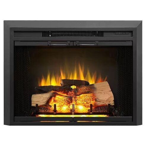 28 in. Electric Fireplace Insert with Remote Control - Lot 67JF