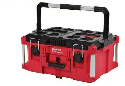 Milwaukee PACKOUT 22 in. Large Portable Tool Box Fits Modular Storage System - Lot 85JF