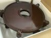Red Lantern 15.5" Rosewood Fishbowl Stand - Thumbnail 3