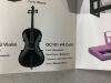 Glarry GC101 4/4 Full-Size Acoustic Cello Black - Needs New Strings - Thumbnail 7