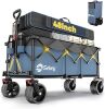 Collapsible Foldable Extended Wagon with 440lbs Weight Capacity - Thumbnail 1