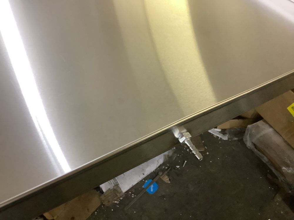 Stainless Steel Washing Machine Drain Pan 27 x 25 x 2.5" - Image 4 - Lot 211