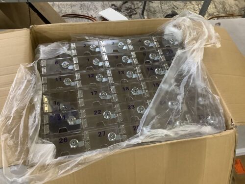30 Slots Acrylic Cell Phone Locker Box - Damaged Corner - Lot 219