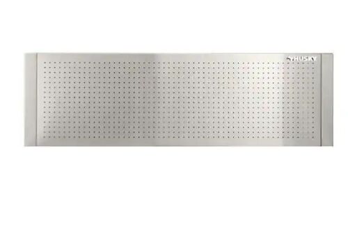 Husky 52 in. W to 72 in. W Stainless Steel Adjustable Pegboard - Lot 228JF