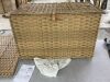 Wicker Laundry Basket 32" x 17.5" x 20" - Thumbnail 1