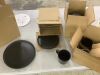Stone Lain Celina Stoneware 16 Piece Dinnerware Set, Matte Black - Thumbnail 2