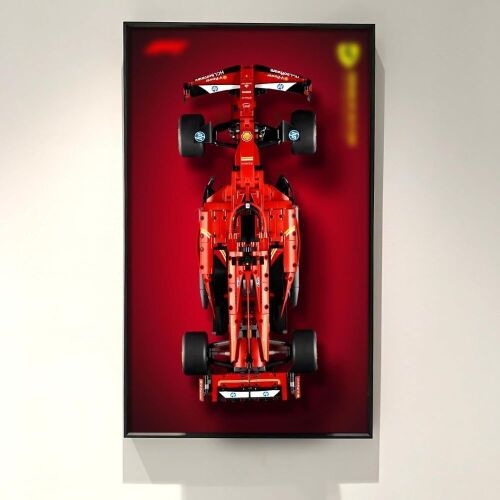Display Wallboard Frame for Lego Technic Ferrari SF-24 F1 Car - Lot 280