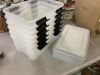 Lot of (5) IRIS 19 Qt. WeatherPro Storage Tote - Thumbnail 1