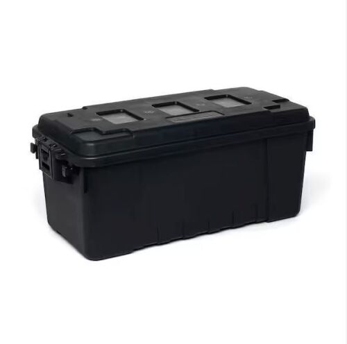 Plano 17-Gal. Storage Box in Black - Lot 314JF