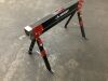 Husky 25.5 in. x 42.5 W/25.5 in. to 32.5 in. H Adjustable Saw Horse and Jobsite Table with 1300 lbs. Capacity - Thumbnail 2