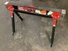 Husky 25.5 in. x 42.5 W/25.5 in. to 32.5 in. H Adjustable Saw Horse and Jobsite Table with 1300 lbs. Capacity - Thumbnail 3