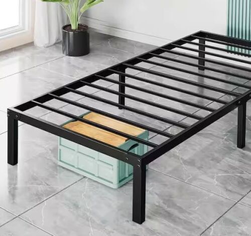 Metal Platform Bed Frame, Twin - Lot 329JF