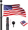20FT Telescoping Flag Pole Kit - Thumbnail 1